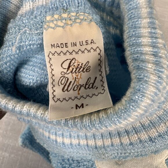 Vintage Kids Clothes‎ Bear Outfit Little World 1960s-70s Little Kid Size Medium - Picture 12 of 16